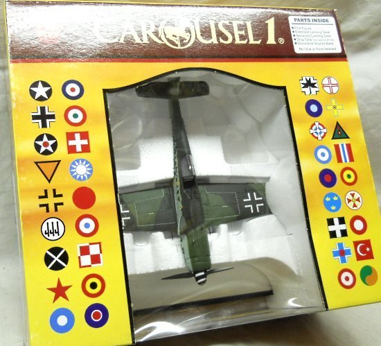 Carousel 1 1/48 Focke-Wulf FW-190D Dora 9 JG6 'Horst Wessel' Silesis January 1945 Major Gerhard Barkhorn (301 Kills), 7141 plastic model kit